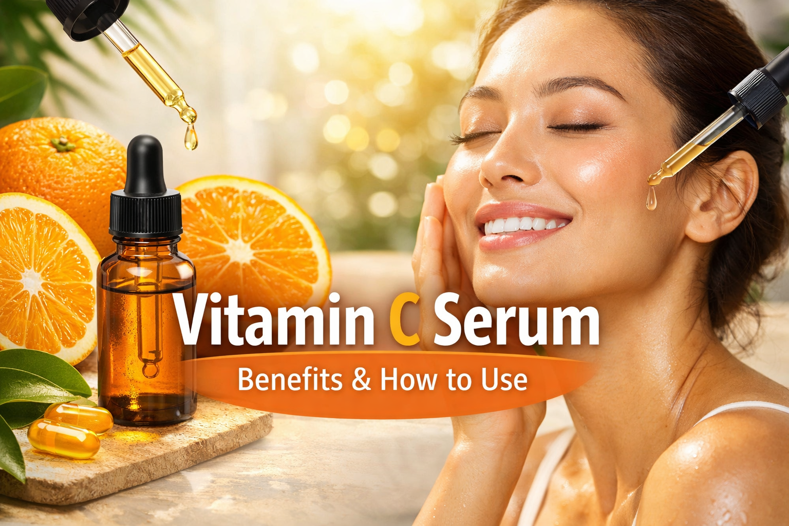 Vitamin C Face Serum Benefits & How to Use